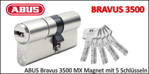 ABUS Bravus 3500 MX cu 5 chei