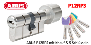 ABUS P12RPS cu buton si 5 chei